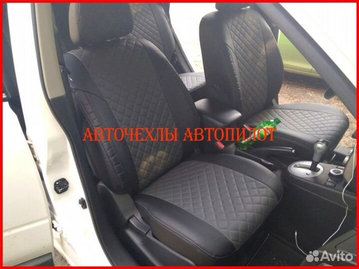 Чехлы Автопилот Nissan Almera Classic из экокожи