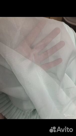 Штора тюль Kauffort 600x287 см мятная