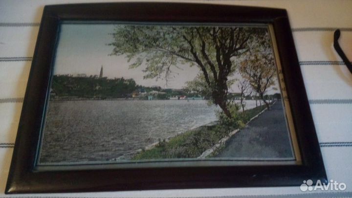 Шелкография. Набережная Китай. 1940-е годы