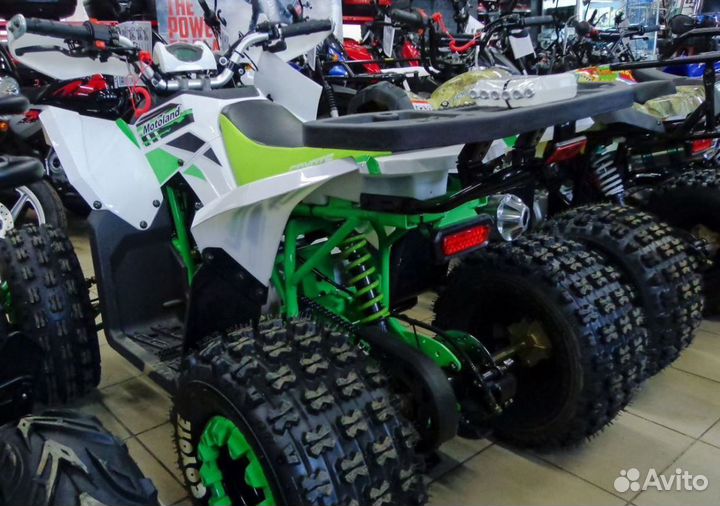 Квадроцикл Motoland Coyote 125 зеленый