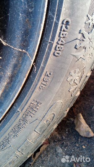 Колеса диски r14 4х100 шины 185 65 14 зима