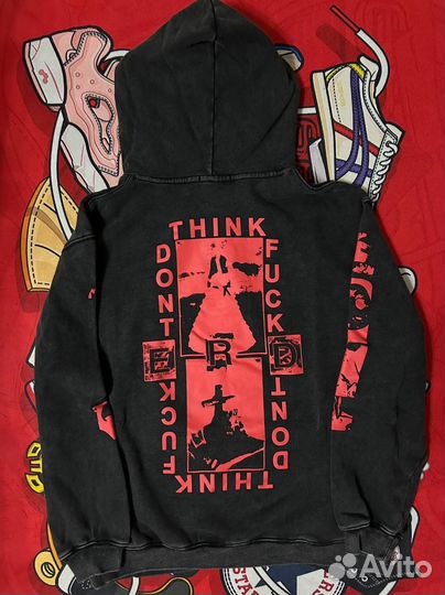 Худи ERD Enfants Riches Deprimes крас принт