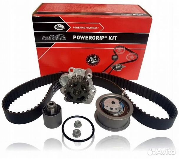 Ремкомплект грм Gates с помпой для ваз 2170 Приора