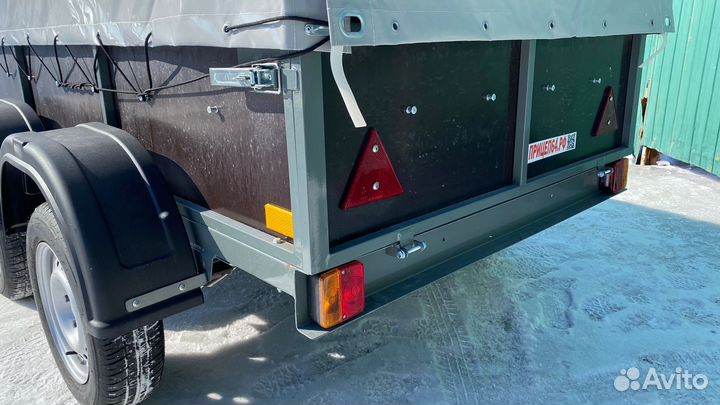 Автоприцеп грузовой 4х2 двухосный