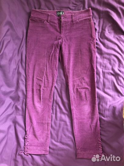 Брюки oodji вельветовые (размер M)