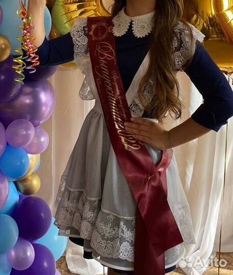 Школьный фартук для девочки