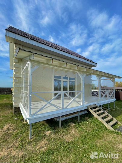 Мягкие окна для беседок террас веранд