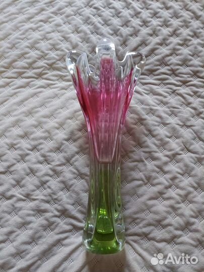 Ваза хрустальная