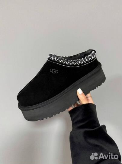 Угги ugg tazz platform black