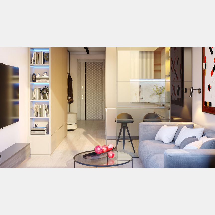 2-к. апартаменты, 47,4 м², 16/28 эт.