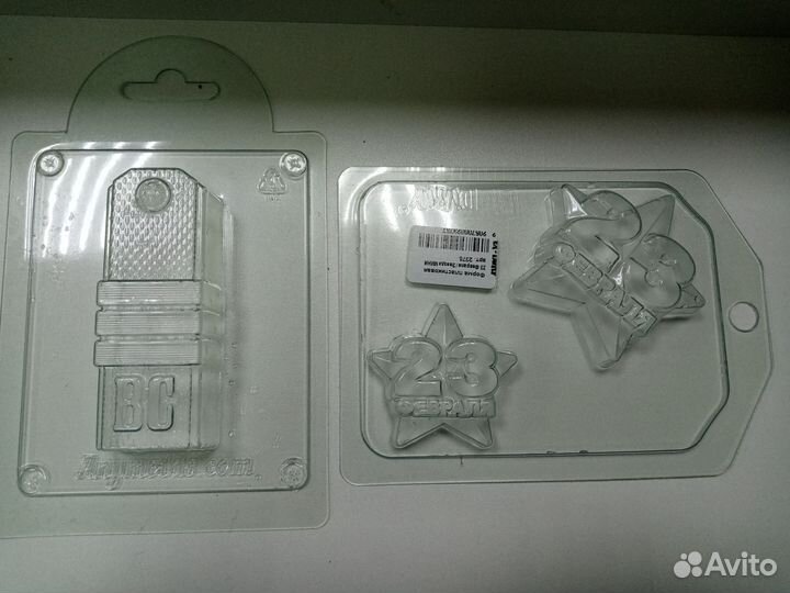 Пластиковые формы для мыла