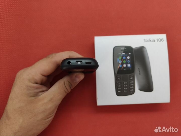 Телефон Nokia 106 Black