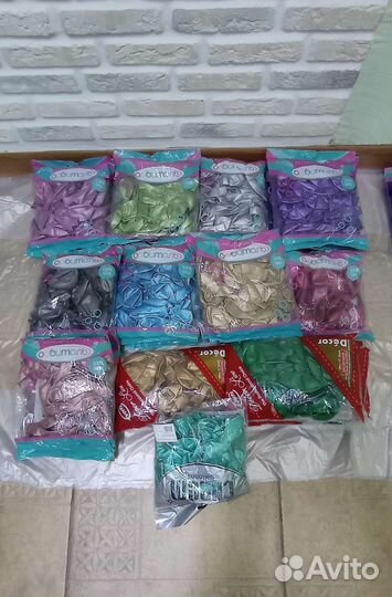 Латексные шары Хром