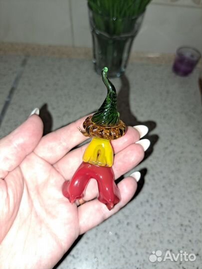 Гномик стекло