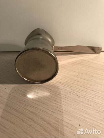 Турка тяжёлая для кофе бу.Нержавейка.180мл