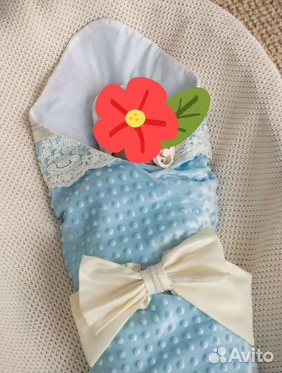 Одеяло на выписку лето