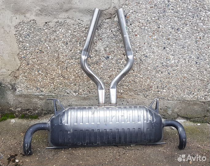 Задняя банка глушителя Range Rover Vogue 3 L322