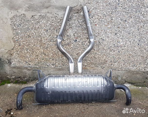 Задняя банка глушителя Range Rover Vogue 3 L322