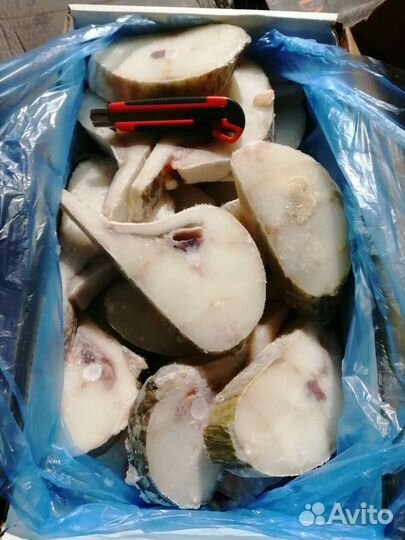 Стейки рыбы свежемороженые