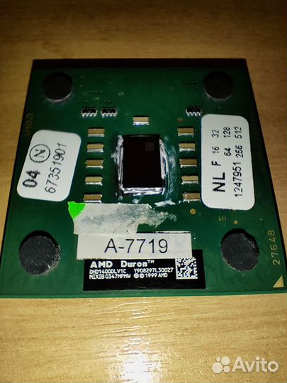 Amd Duron Старый процессор