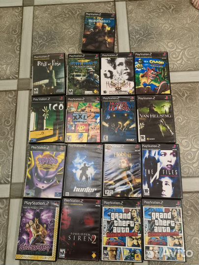Игровые диски на ps2