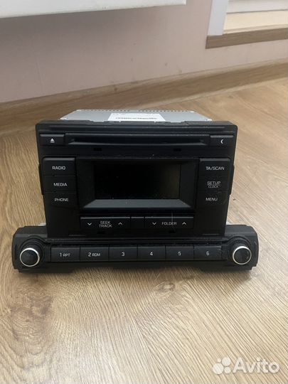 Штатная магнитола hyundai elantra hd