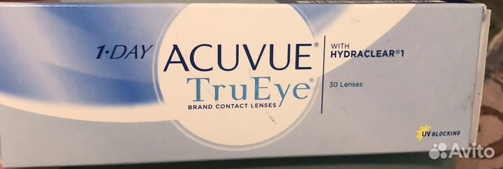Контактные линзы для глаз 1-Day Acuvue TruEye