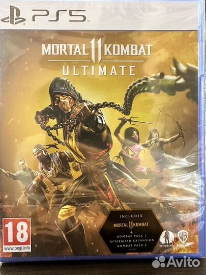Mortal Kombat 11 Ultimate Новый, Playstation 5
