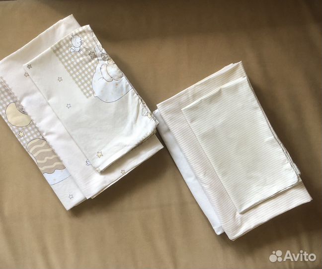 Постельное белье в детскую кроватку