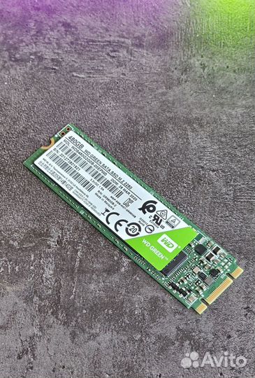 SSD M.2 SATA WD Green 480GB