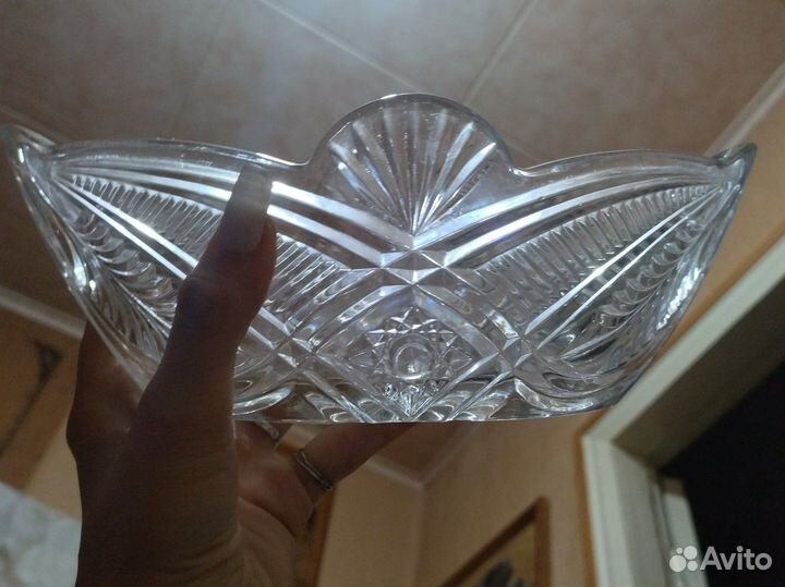 Ваза хрустальная СССР