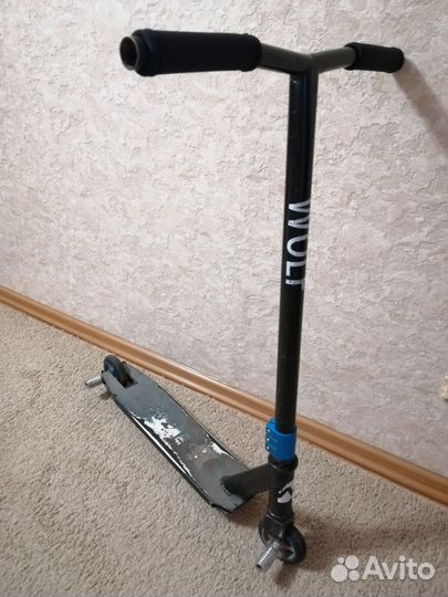 Трюковой самокат Novatrack Wolf 100 Alloy EL