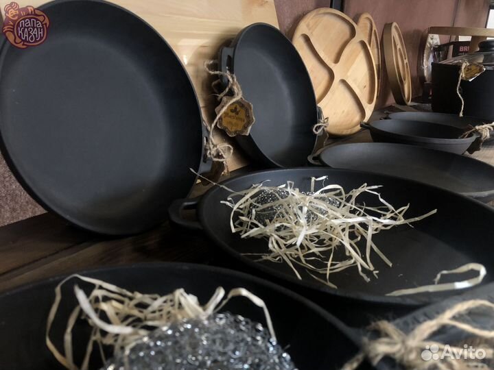 Чугунные сковороды Maysternya