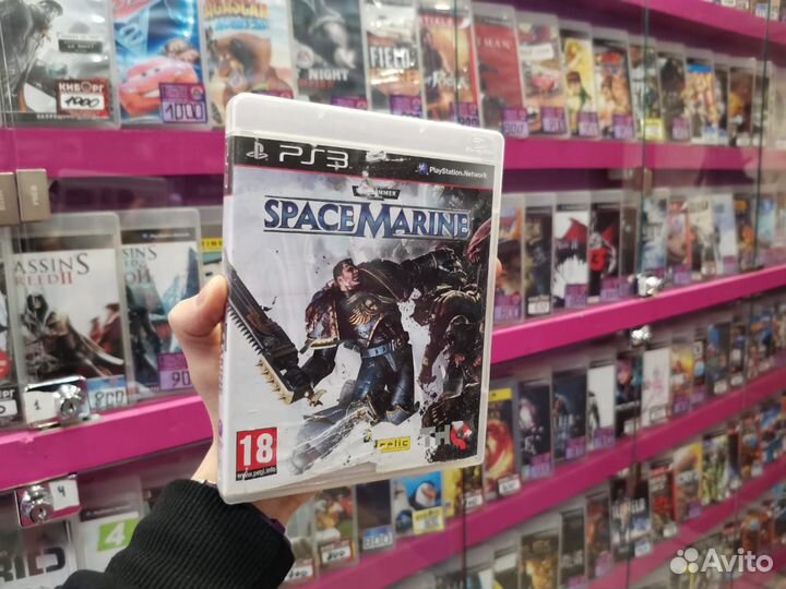 Диск PS3 Warhammer 40.000 Space Marine