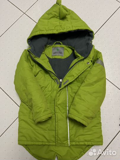 Куртка дино 116 minidino