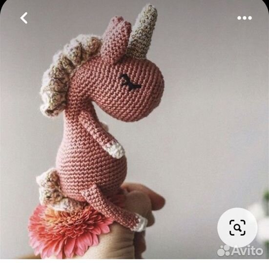 Мастер класс по вязанию единорожки
