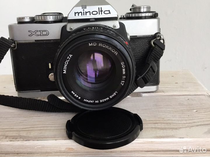 Minolta XD + Minolta MD Rokkor 50 mm/1:1,7