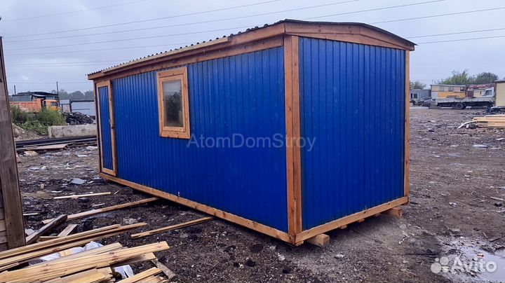 Бытовка металлическая хоз блок / С гарантией