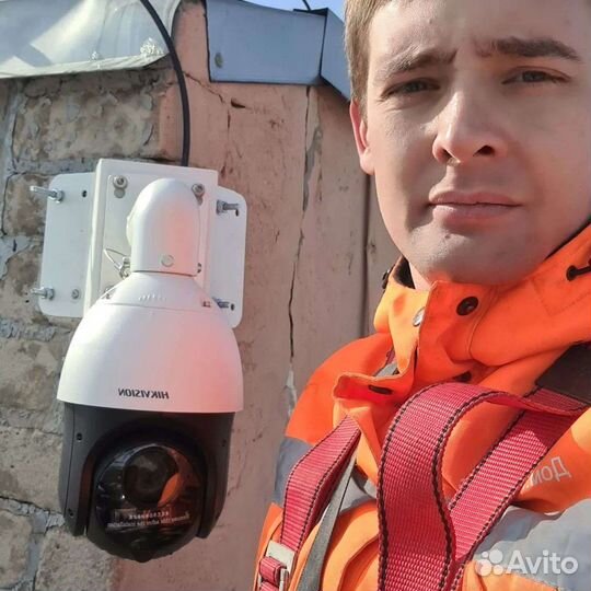 Монтаж видеонаблюдения, домофонов