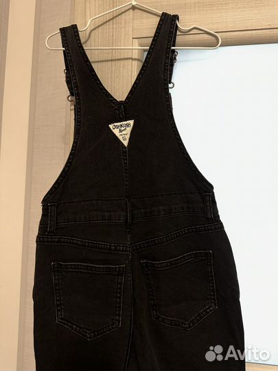 Джинсовый комбинезон для девочки 122