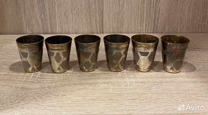 Стопки мельхиор СССР