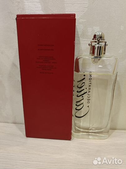 Cartier declaration edt 100 ml