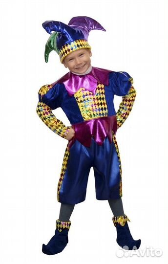 Костюм петрушки / скоморох / шут / клоун