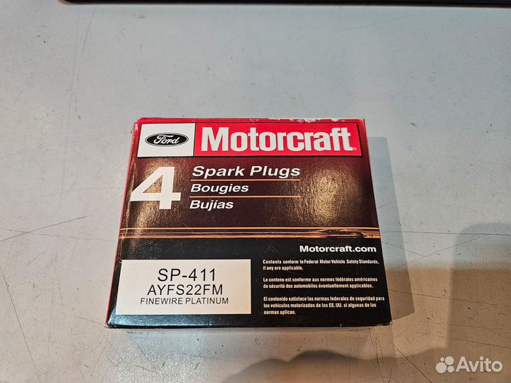 Свечи зажигания форд мазда SP-411 Motorcraft ориги