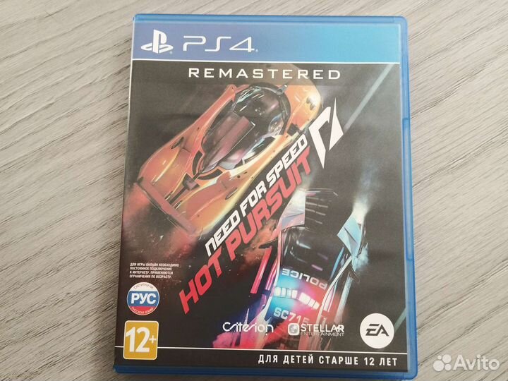 NFS Hot Pursuit ps4