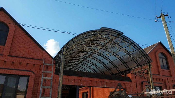 Навесы с установкой