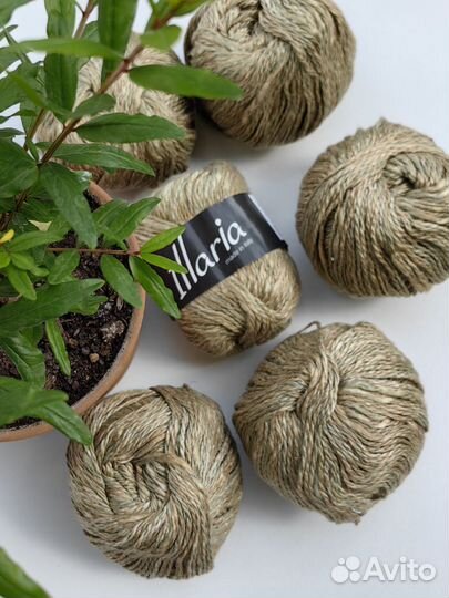 Пряжа Illaria Allegro лен+шелк+бамбук