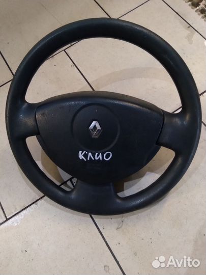 Руль renault clio 2 symbol с airbag