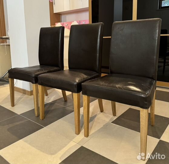 Стул IKEA Henriksdal кожа