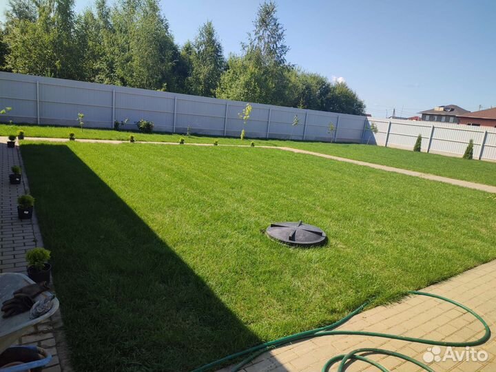 Газон,Благоустройство,Автополив,Ландшафтный дизайн